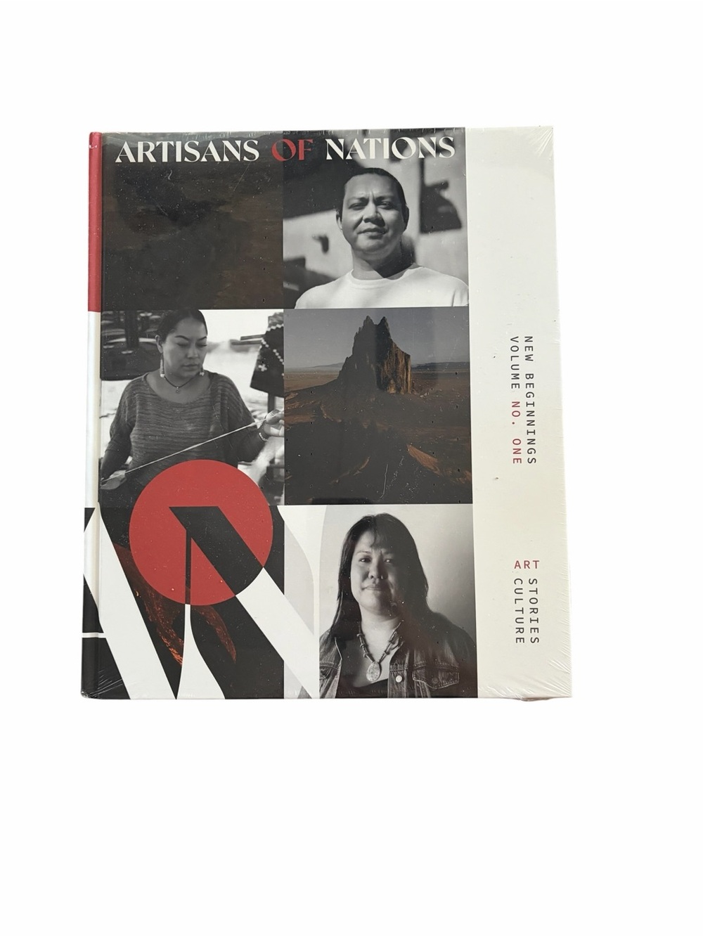 Artisans of Nations Book - Red, Black &‎ White Cover